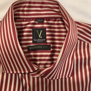 Men’s formal silk dress shirt